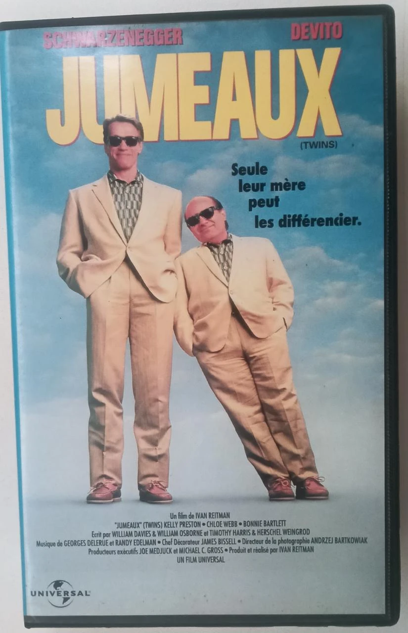 Jumeaux – Arnold Schwarzenegger & Danny DeVito – VHS